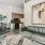 a living room with a couch and a coffee table