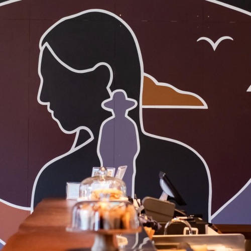 Find your perfect fit at Sienna at the Thompson a screen with a cartoon on it