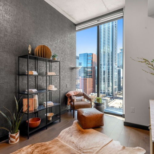 Beautiful living spaces with natural lighting